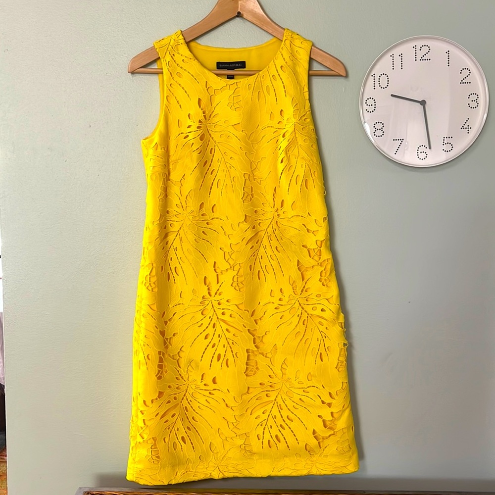 Banana Republic sleeveless Lace Dress